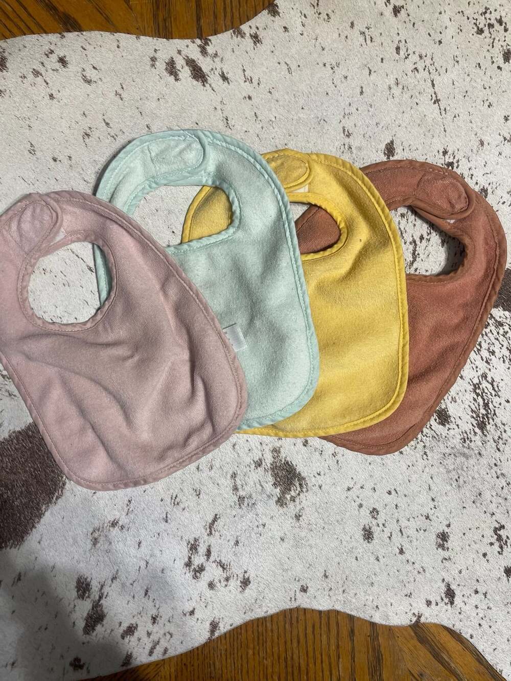 Cloud Island Baby Bib Set Size 0-36M Multicolored Terry Cloth
